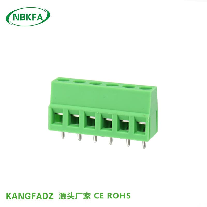 Manufacturer supplies screw-type PCB terminal blocks MG/KF128V-5.0mm pitch 128V-2P 128V-3P
