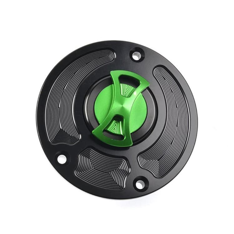 Compatible with Kawasaki ZX10R 06-17 ZX14R 12-17 ZZ1400 Modified Keyless Fuel Tank Cap Quick Release Filler
