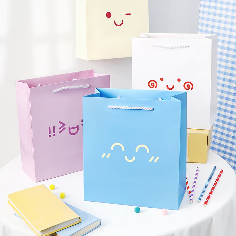 Jilv Li Yan She Gift Bag, Mood Signal Series, Korean-style Cute Girl Gift Wrapping Tote Bag