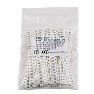 Resistor Assortment Kit 1206 SMD Resistor Pack 33 Values 20 Each Total 660 Pieces 1% Tolerance