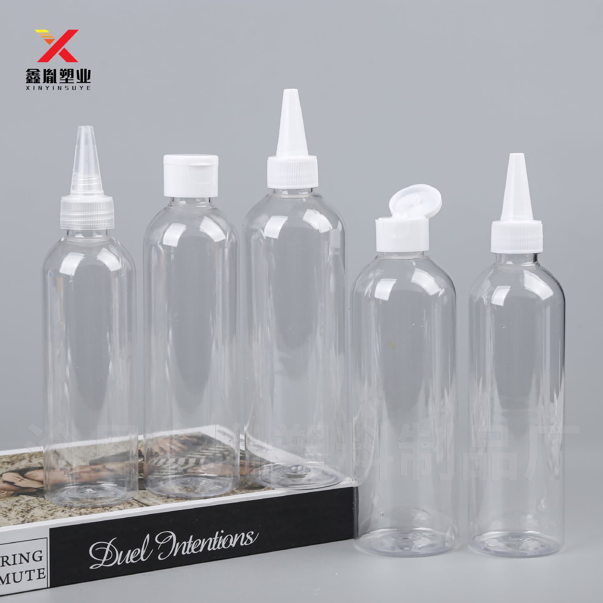 500ml pointed mouth plastic bottle flip-top ink bottle liquid bottle squeeze glue bottle 500ml acrylic paint bottle