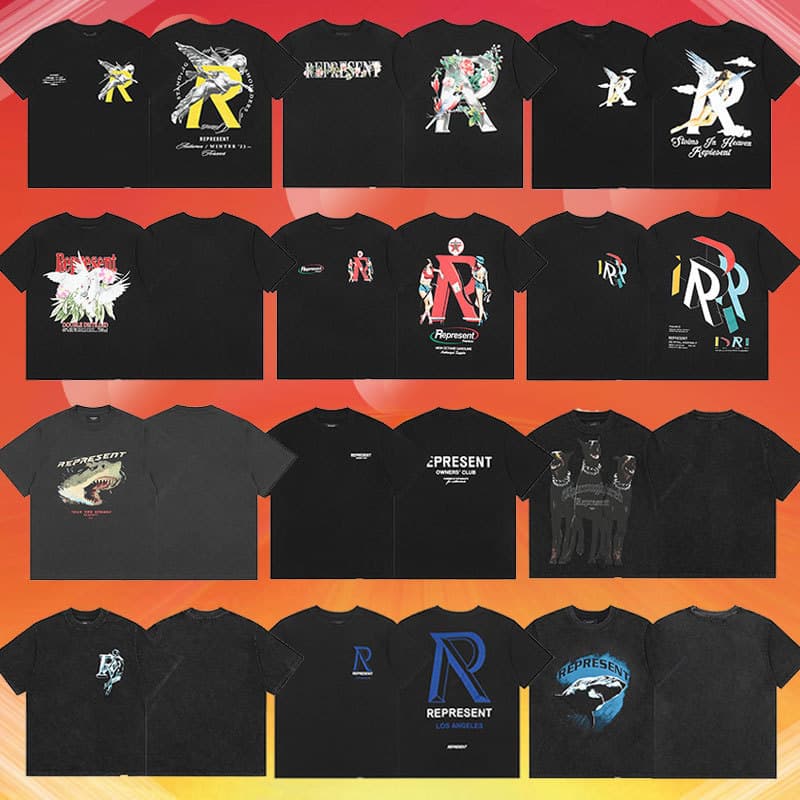 Pre-2026 Temu Cross-Border Alphabet Slogan War Horse Flame Printed Short-Sleeve Round Neck High-Street Fashion Casual T-Shirt for Men