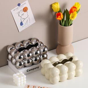 Premium Ball Tissue Box, Ins-Style Bedside Tissue Holder, New Minimalist Ceramic Napkin Dispenser