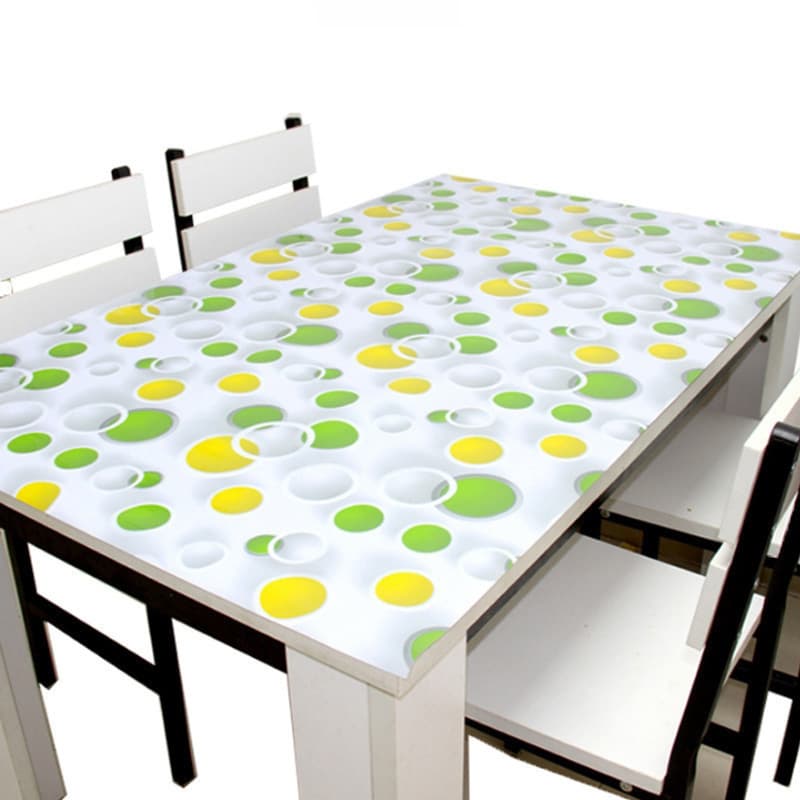 Coffee Table Cover Transparent Table Mat Tablecloth PVC Dining Table Cover Soft Gel Glass Plastic Crystal Plate Export Wholesale Factory