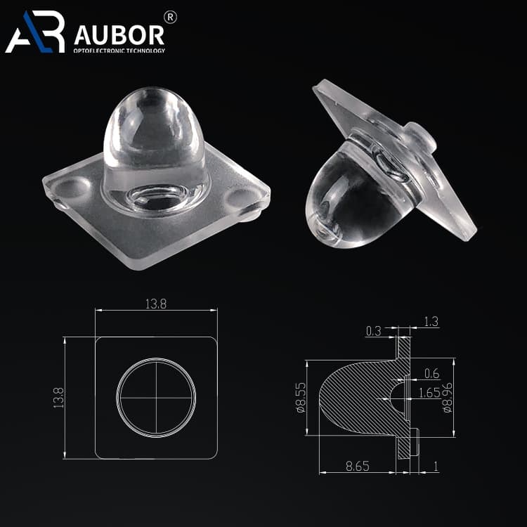 Miniature Silicone Lens for High-Precision Focusing in Smart Wearable Sensors, Small Optical Lens Components Factory Direct Supply