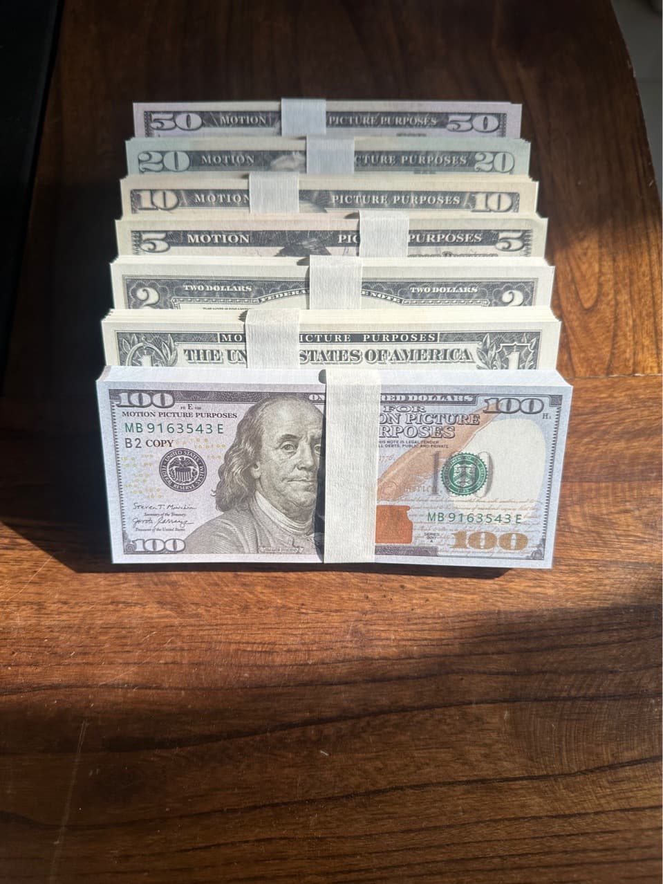 USD Currency Straps Multiple Colors and Sizes Available - Durable Self-Adhesive Bill Bands
