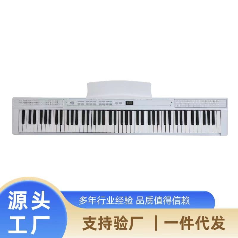 88 Keyboard Electronic Piano Portable Professional Adult Children Beginner Kindergarten Factory Direct Sales