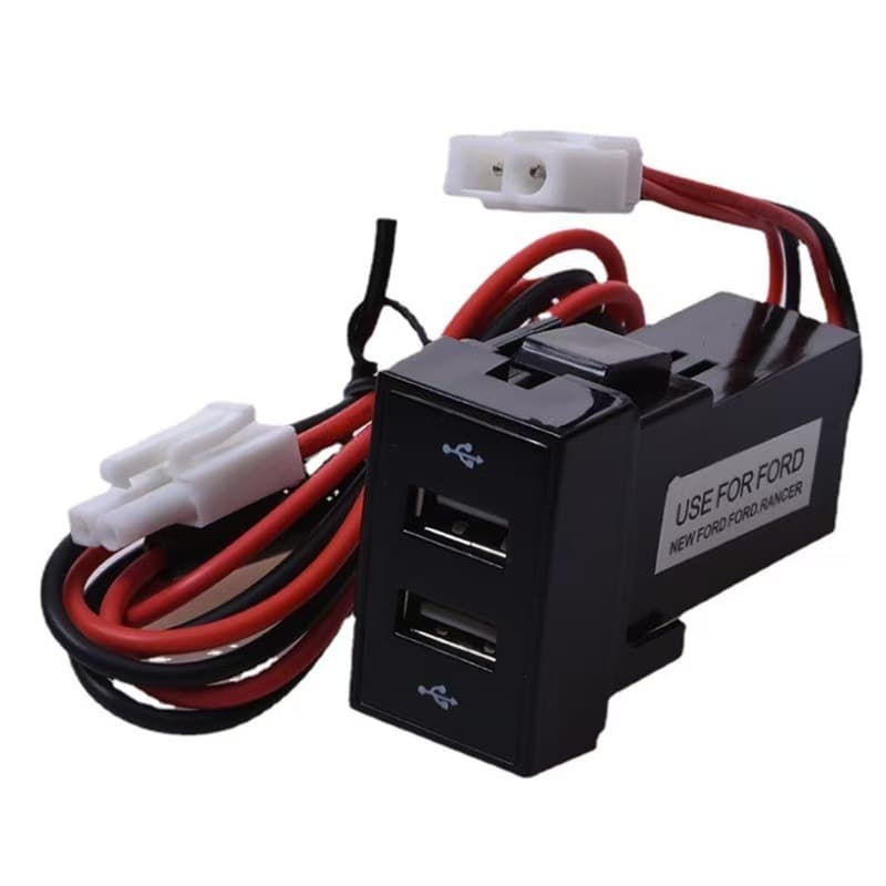 Compatible with Honda/Toyota/Nissan/Ford/Suzuki/Isuzu/Mazda/Mitsubishi Vehicle 4.2A Dual USB