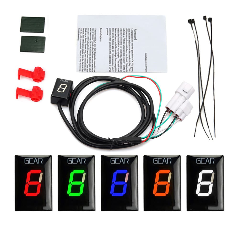 Applicable to YAMAHA motorcycle LED gear display digital indicator instrument FZ6 FZ6S FZS gear display