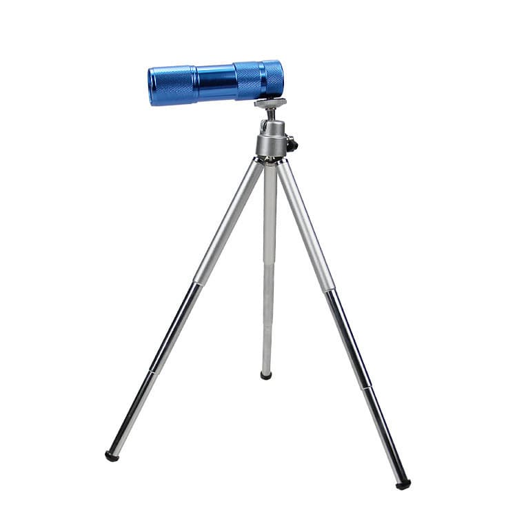 Aluminum Alloy Fishing Light Tripod with Phone Holder for Outdoor Night Fishing, Compatible with DSLR Cameras and Smartphones