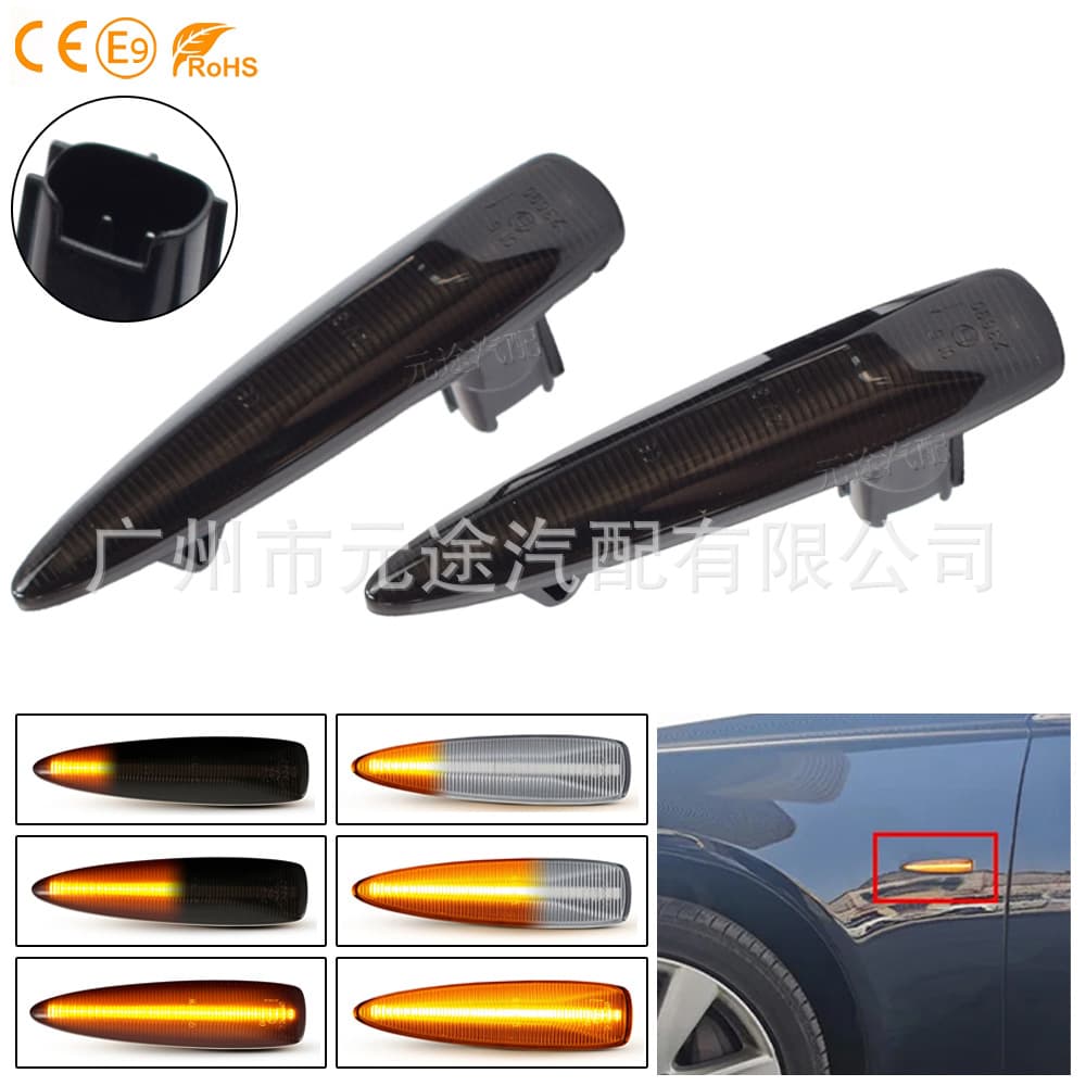 For Lexus LS460/LS460L/LS600hL Sequential Turn Signal Fender Side Light