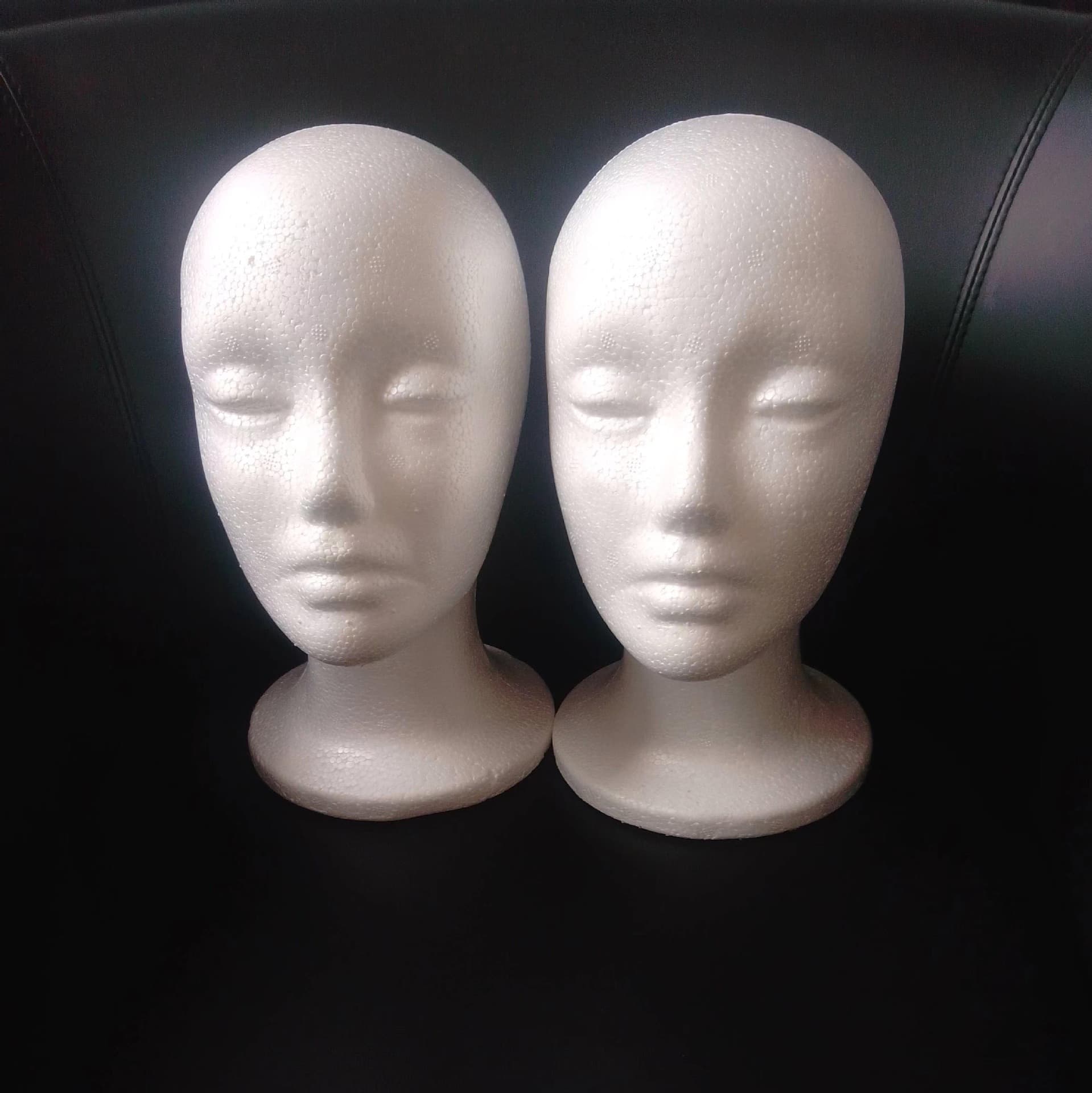 Foam head mold wholesale cosplay wig placement mannequin head mold hair tie packing support head trimming fake human head model