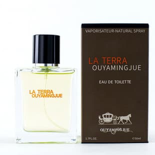 Terre Perfume, Land Men's Perfume, Long-Lasting Light Scent, Fresh Cross-Border Student Men's Fragrance, Factory Wholesale