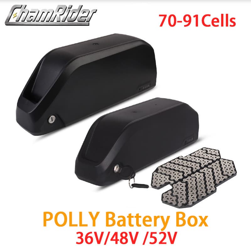 Lithium Battery Case 36V 48V 52V Lithium Battery Shell Parrot 6/9 Model Battery Box 18650
