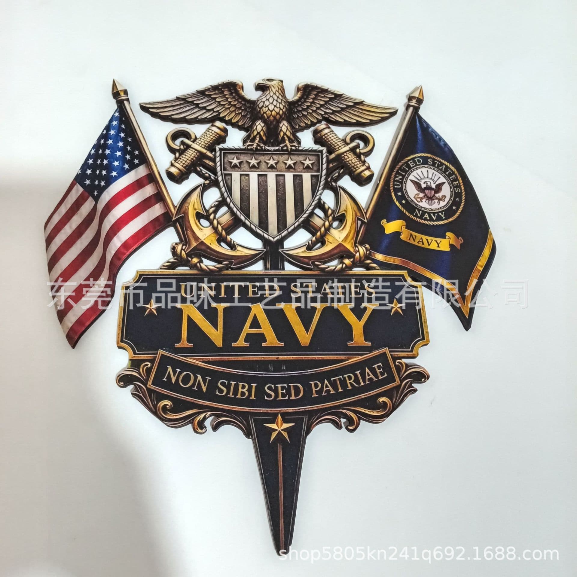Creative and popular new Navy-themed decorations for cross-border Amazon