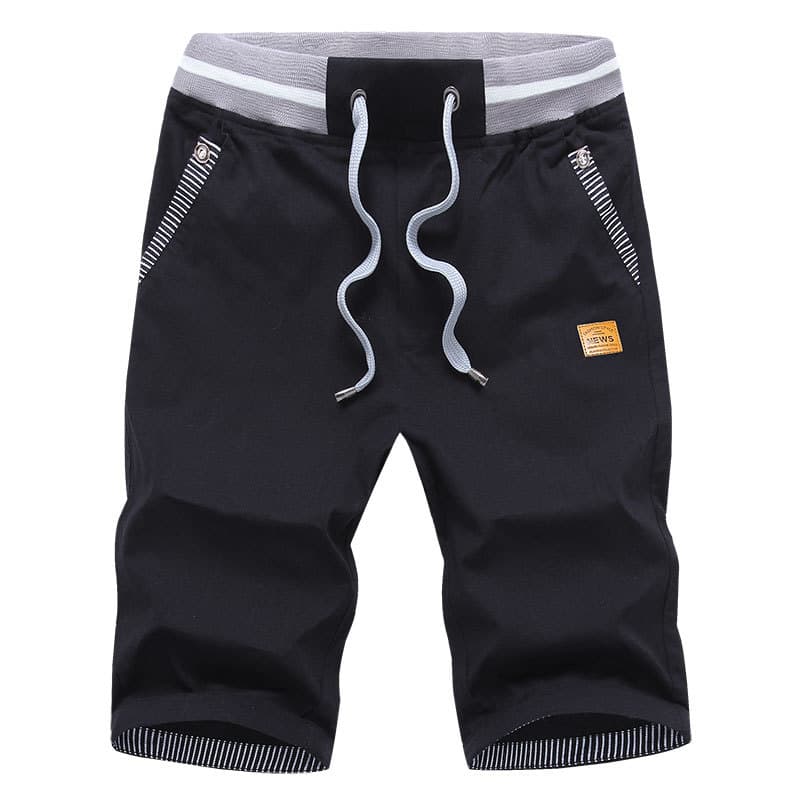 Cross-border TikTok Xiaohongshu Live Hot Selling Pure Cotton Shorts Youth Men's Loose Casual Pants Sports Knee-Length Shorts