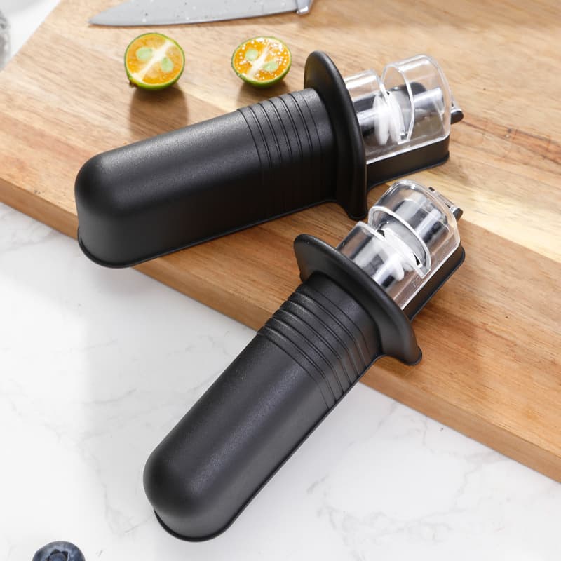 Cross-border knife sharpener household quick fixed-angle sharpening stone kitchen sharpening knife sharpening artifact special ceramic sharpening rod