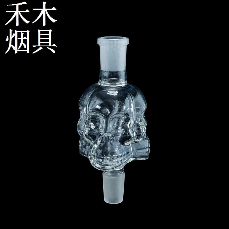 Spot hookah oil collector skull hookah accessories glass hookah filter shisha oil