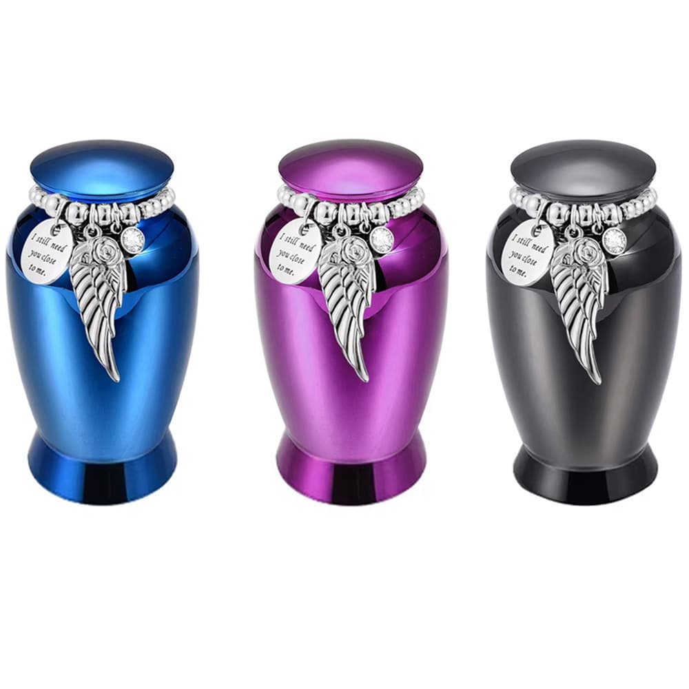 Amazon new pet urn, commemorative for loved ones' ashes, funeral for small animals like cats and dogs, aluminum alloy urn