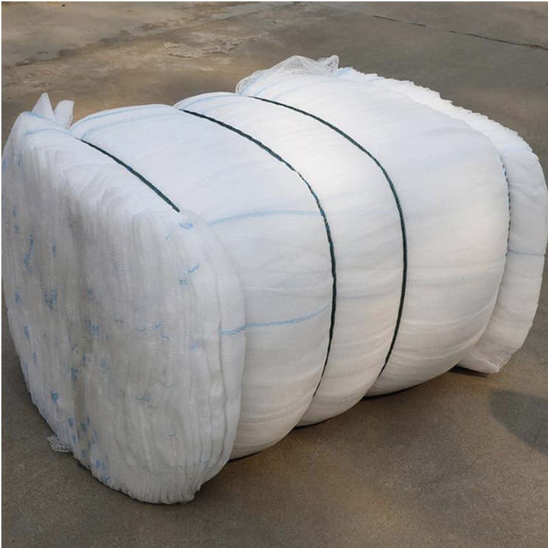 Yihaomei Brand Cross-border Supply Double-line Polyethylene Woven Net Twisted Hail Net for Mountain Orchard Anti-hail