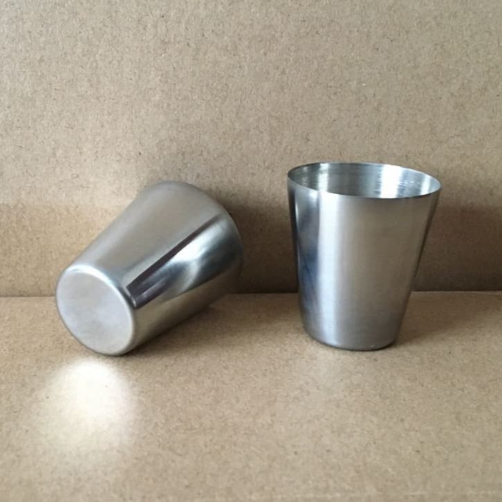 AliExpress eBay foreign trade hot-selling 30ml stainless steel small wine cup outdoor flask dedicated wine cup gift cup