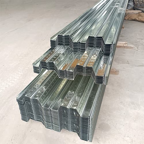 Factory Direct High-Strength Load-Bearing Non-Pouring Floor Deck Galvanized Steel Profiled Sheet for Building Steel Structures