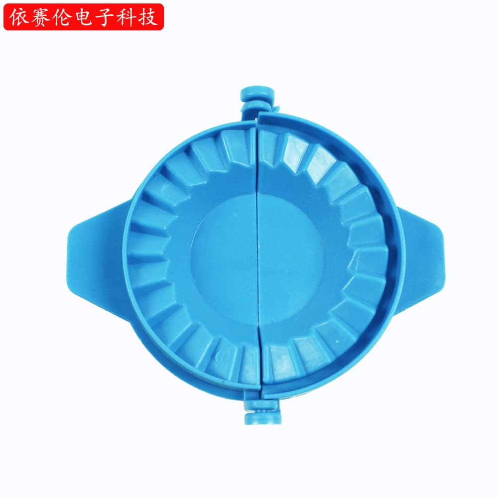 New large-sized dumpling maker plastic household dumpling maker handmade dumpling mold colorful wheat-flavored straw dumpling maker