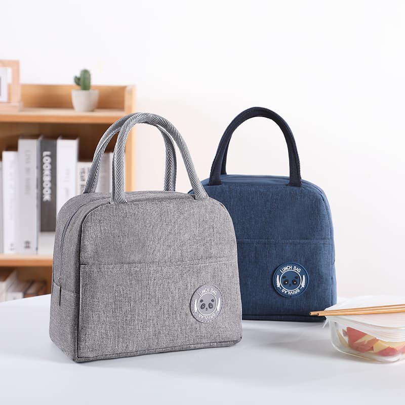 Portable Lunch Bag Insulated Bento Bag Custom Lunch Box Carrier Lunch Tote Storage Bag for Work School Market Stall