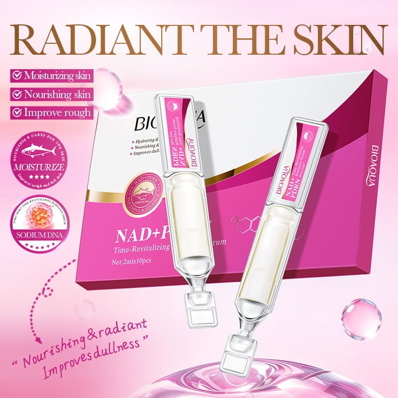 NAD+PDRN Booster Serum BIOAOUA Time Renewal Brightening Essence Cross-border Skincare