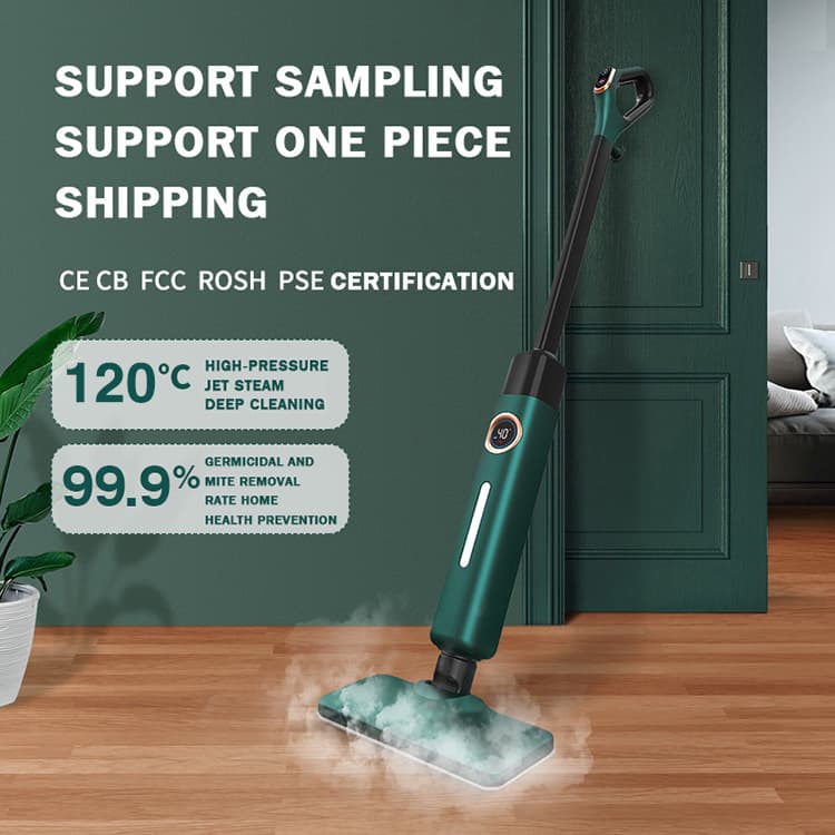 Steam Mop is a cross-border multi-functional electric mop for home use, non-cordless floor cleaning machine with high-temperature steam mop.