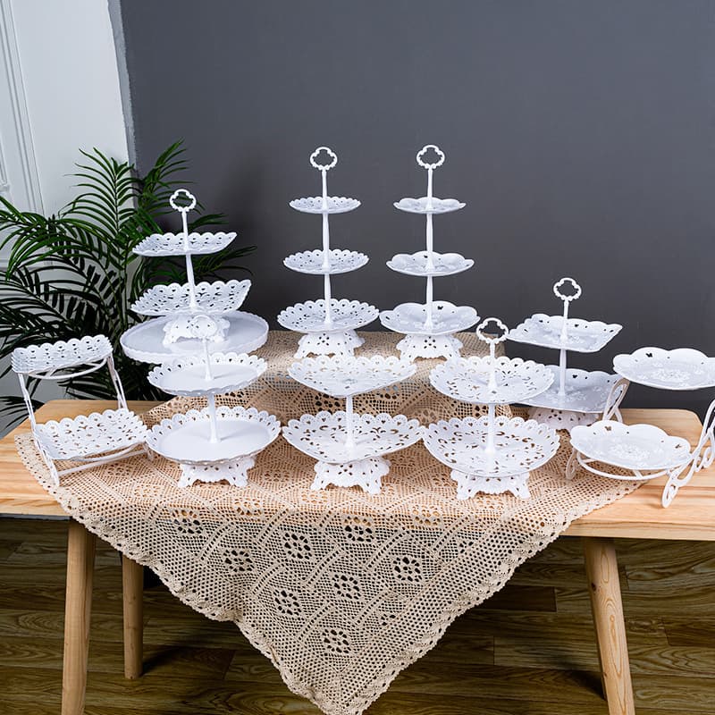 Birthday Party Wedding Decoration Dessert Table Display Stand Cake Candy Tray Cold Buffet Setup