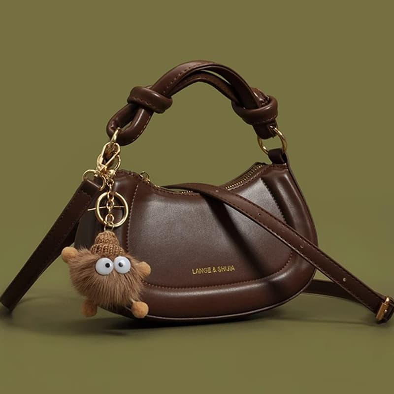 Custom Niche Travel Bag 2025 Autumn/Winter New Style Crossbody Bag Crescent Bag Handheld Dumpling Bag Women's Shoulder Bag