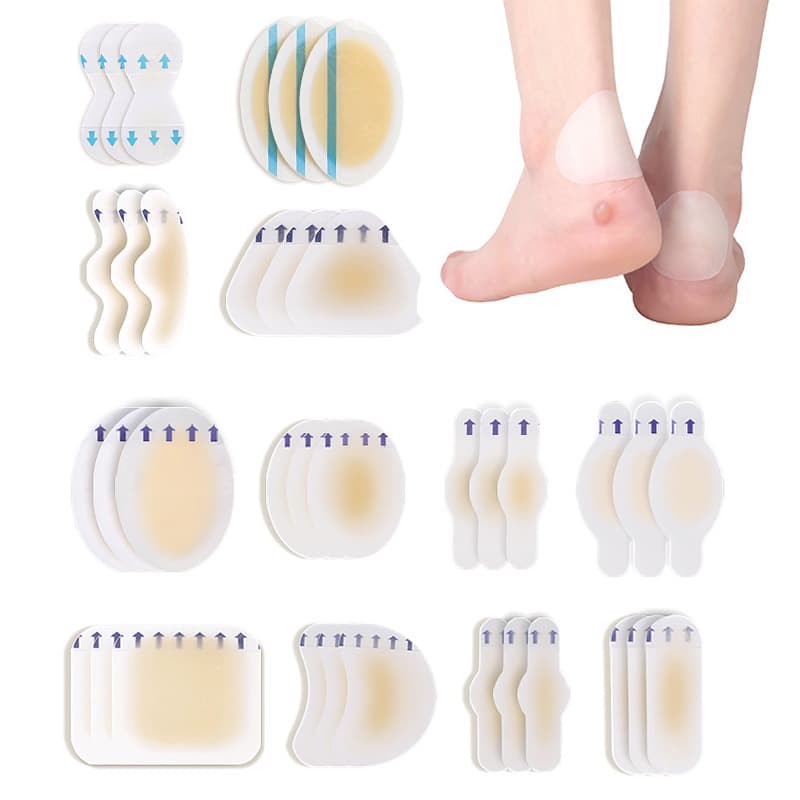 Water Blister Patch for Women's High Heels, Heel Patch, Anti-Wear Foot Patch, Half Size Pad, Heel Grip, Heel Cushion, Hydrogel Shoe Patch
