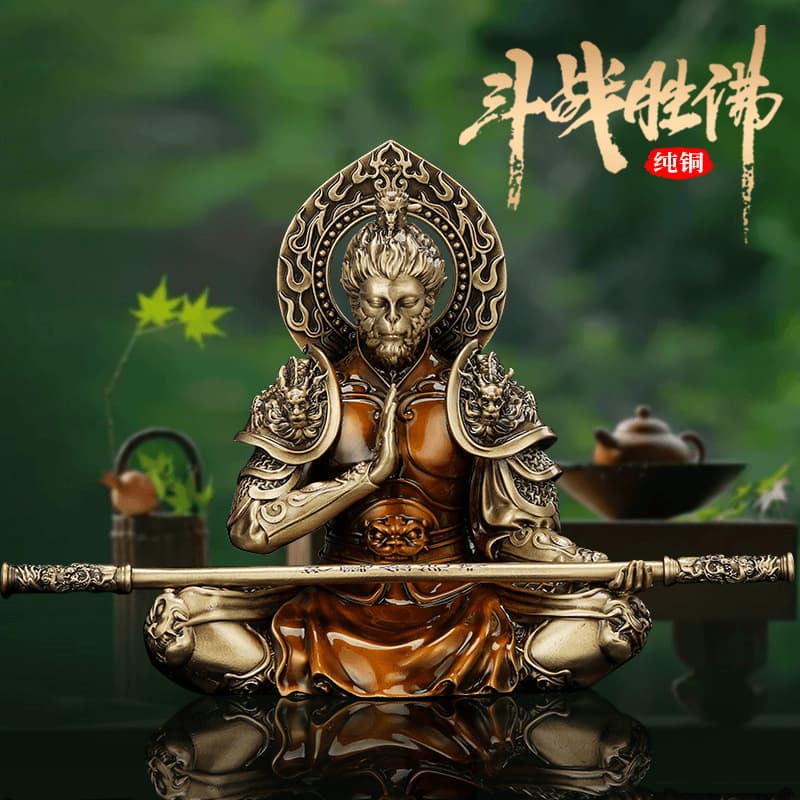 Terry Black Myth Sun Wukong peripheral fighting Buddha car room entryway decoration center console car interior decoration