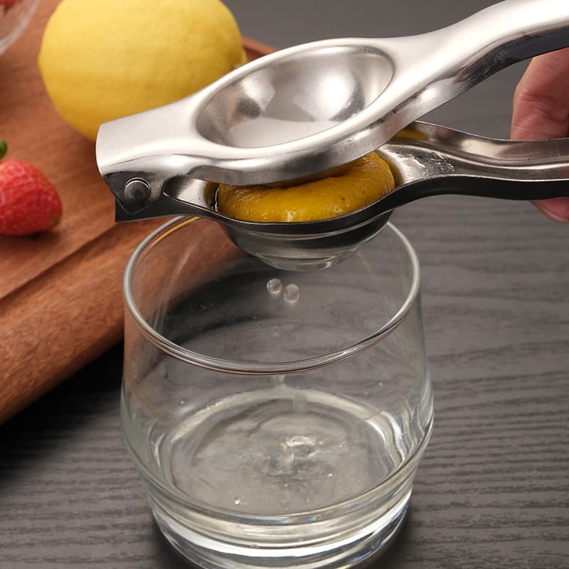 Stainless Steel Household Lemon and Orange Juicer Multifunctional Fruit Press Manual Kitchen Juicer Squeezer