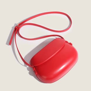 2025 Spring/Summer New Small Bag, Single Shoulder Crossbody Bag for Women, Phone Bag, Sweet Style Saddle Bag, Trendy Saddle Bag