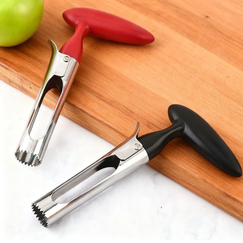 Stainless Steel Pear Apple Corer Remover Seed Core Separator Fruit Gadget