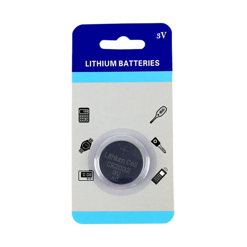 CR2032 Button Cell Battery CR2016 High Capacity 3V Car Remote Key 4S Shop CR2025 Coin Lithium Battery