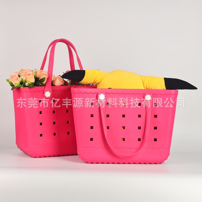 In Stock Fashion EVA Handbag Beach Bag Hole Bag Universal Handbag Multifunctional Waterproof Bag