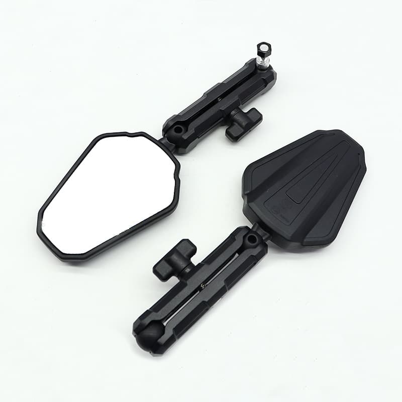 Motorcycle Rearview Mirror Compatible with KLR RX Universal DL250 ADV Folding Modified Mirror