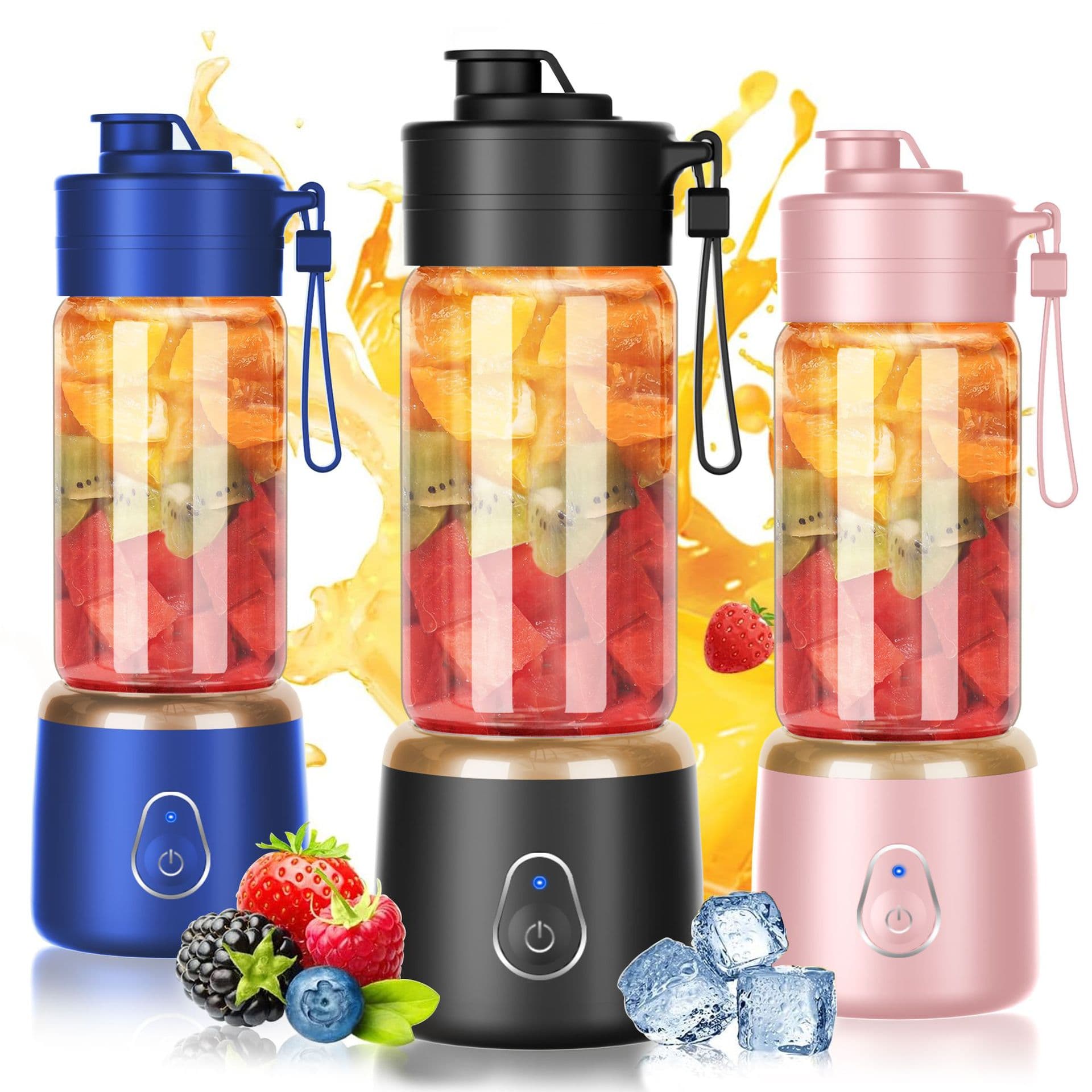 Cross-border Juicer Portable Small Fruit Blender Efficient Home Multi-functional Juice Machine Electric Juicer Cup