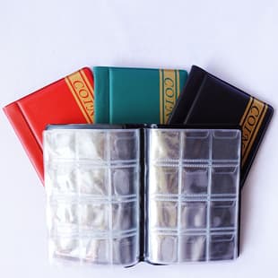 In-Stock 120 Slot Coin Collection Album, Commemorative Coin Positioning Album, Ancient and Copper Coin Storage and Positioning