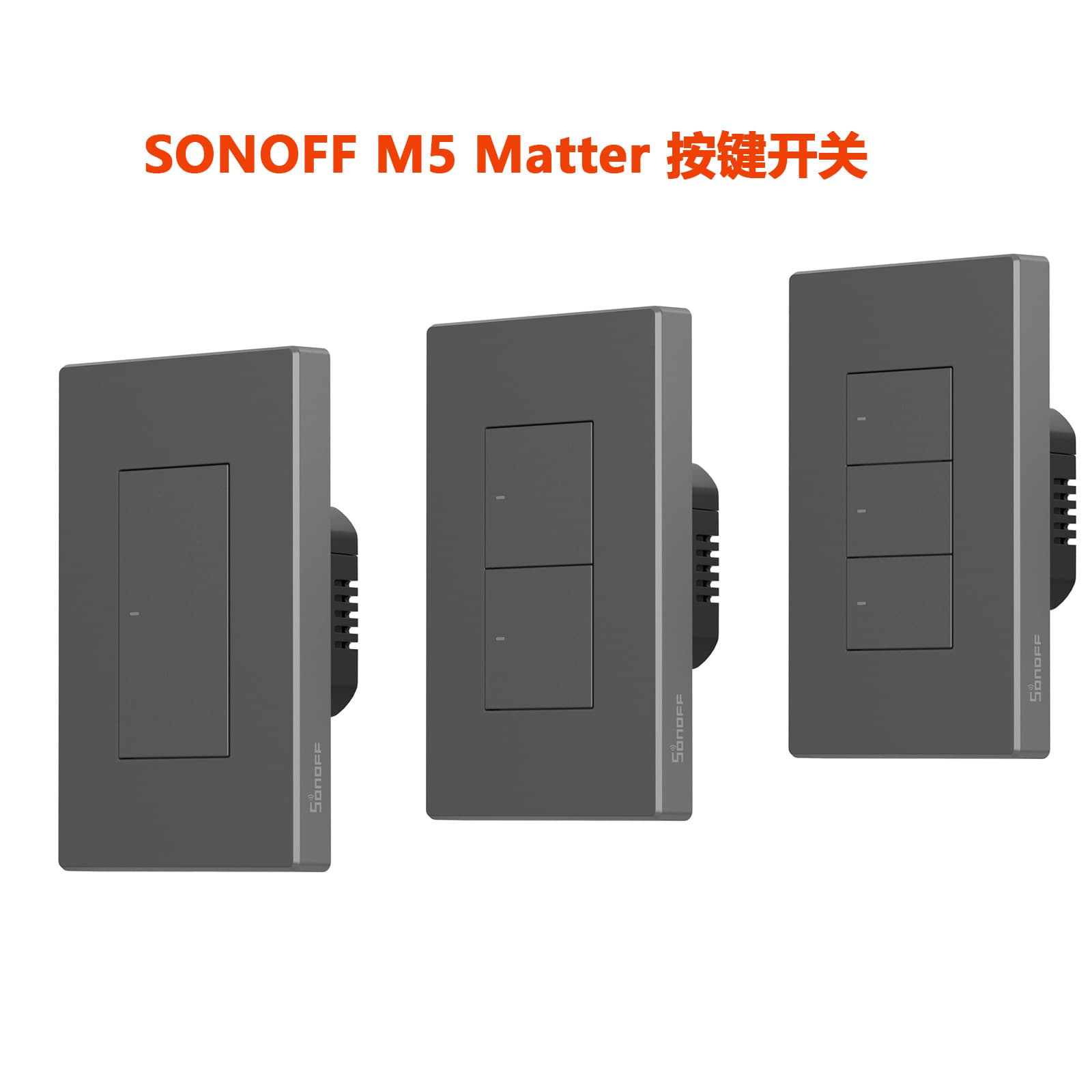 Sonoff M5 120M 1C 2C 3C Matter US Standard Button Switch Smart WiFi Scene Switch