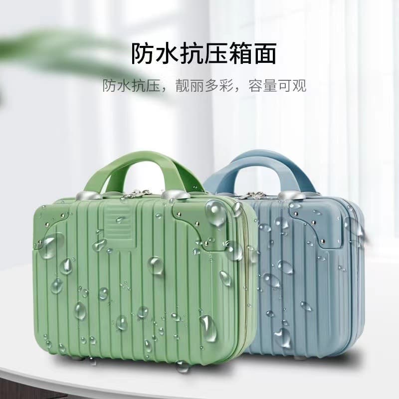 Custom Suitcase Gift Box Makeup Case Souvenir Cosmetic Bag Storage Box Small Luggage Wholesale Vintage Style