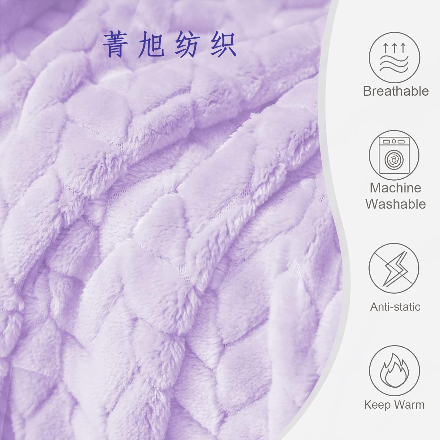 Source manufacturer single/double-sided jacquard soft cotton fleece