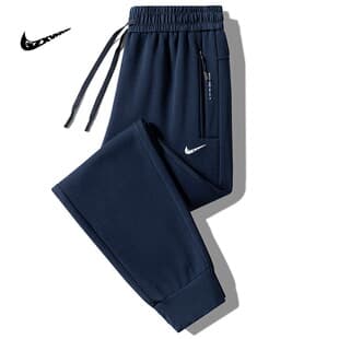 Men's Casual Sweatpants, Loose Straight Leg, Big Size, Trendy Pocket Zipper Sweatpants, Stylish and Comfortable