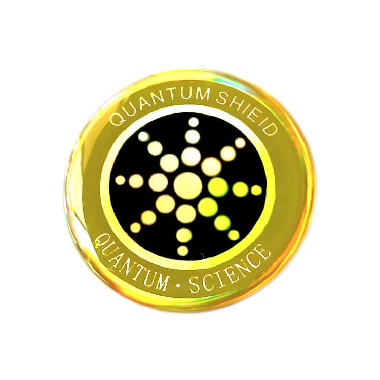 Anti-Radiation Phone Sticker Naked Sticker Black Technology Phone Quantum Shield Negative Ion Energy Phone Sticker In Stock