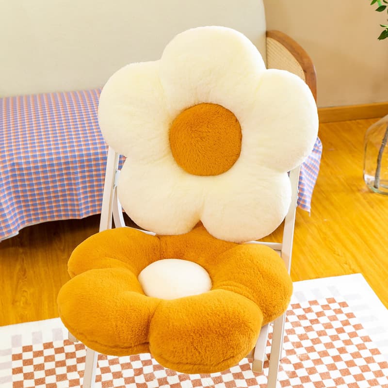 Flower cushion floor mat chair pad sofa back cushion pillow living room tatami seat cushion window sill cushion