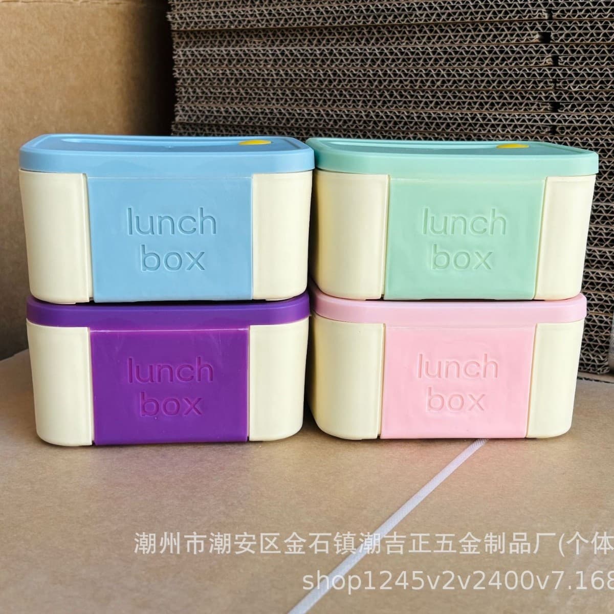 Cross-border Office Lunch Box Insulated Sealed Leak-proof Student Lunch Box 304 Stainless Steel Food Container