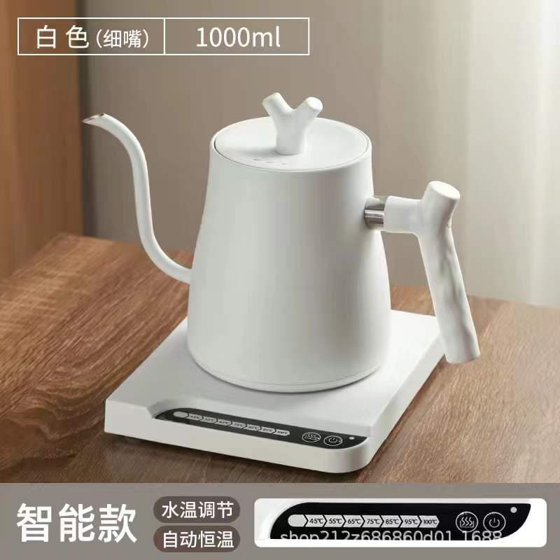 Chu Ding Cross-Border V60 Electric Kettle Swan Neck Wholesale Tea Pot Long Spout Coffee Pot Water Kettle In Stock Hand-Pour